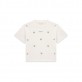 Tricou copii cu maneca scurta Guess pentru fata cu logo si decoratii