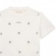 Tricou copii cu maneca scurta Guess pentru fata cu logo si decoratii