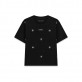 Tricou copii cu maneca scurta Guess pentru fata cu logo si decoratii