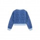 Bluza copii Guess pentru fata cu logo si print leopard Bluza copii Guess pentru fata cu logo si print leopard