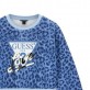 Bluza copii Guess pentru fata cu logo si print leopard Bluza copii Guess pentru fata cu logo si print leopard