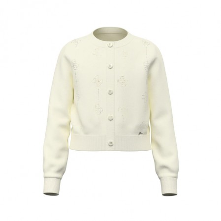 Cardigan copii Guess pentru fata cu maneci lungi si nasturi