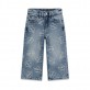 Pantaloni copii Guess pentru fata denim cu picioare largi