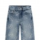 Pantaloni copii Guess pentru fata denim cu picioare largi