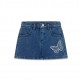 Fusta copii comoda din denim Guess pentru fata cu fluture