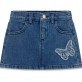 Fusta copii comoda din denim Guess pentru fata cu fluture