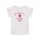 Tricou copii Guess pentru fata cu logo si inscriptii