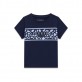 Tricou copii cu maneca scurta Guess pentru fata cu logo si print