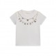 Tricou copii cu maneca scurta Guess pentru fata cu print de colier