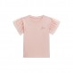 Tricou de copii cu maneca scurta Guess pentru fata cu inscriptie