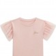 Tricou de copii cu maneca scurta Guess pentru fata cu inscriptie
