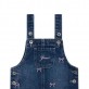 Rochita confortabila din denim copii Guess pentru fata cu broderie