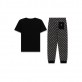 Set de casa copii Guess pentru baiat tricou si pantaloni lungi