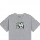Tricou copii cu maneca scurta Guess pentru baiat cu logo la mijloc