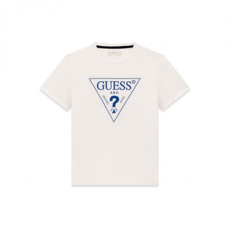 Tricou copii cu maneca scurta Guess pentru baiat cu logo standart