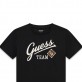 Tricou copii cu maneca scurta Guess pentru baiat mini ME neagra