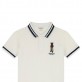 Tricou polo copii Guess pentru baiat cu maneca scurta si logo