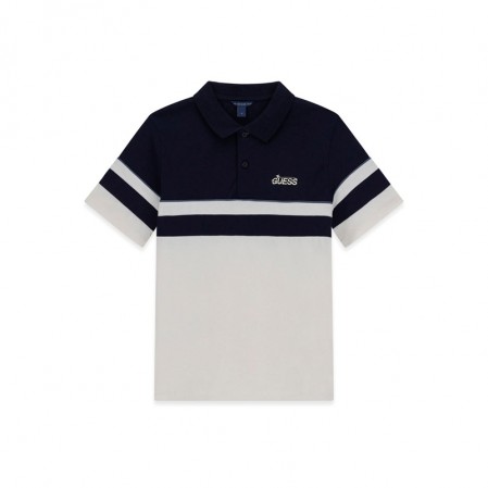 Tricou polo copii Guess pentru baiat cu maneca scurta si inscriptie