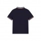 Tricou polo copii Guess pentru baiat maneca scurta guler cu nasturi
