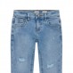 Pantaloni lungi denim copii Guess pentru baiat cu picioare lungi