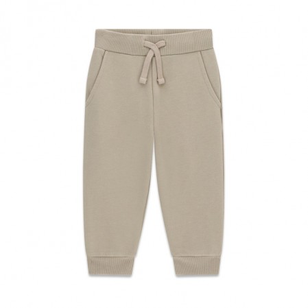 Pantaloni copii Guess pentru baiat cu croiala lejera si logo la spate