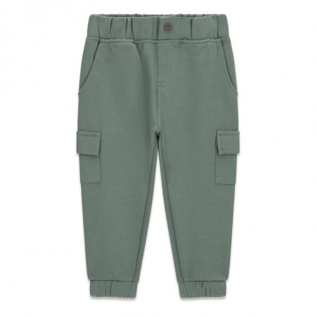 Pantaloni cargo copii Guess pentru baiat cu logo la spate