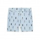 Pantaloni scurti copii Guess de baiat cu print si buzunare la spate