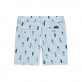 Pantaloni scurti copii Guess de baiat cu print si buzunare la spate