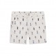 Pantaloni scurti copii Guess de baiat cu print si buzunare la spate
