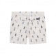 Pantaloni scurti copii Guess de baiat cu print si buzunare la spate