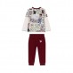 Set copii Guess pentru baiat bluza cu logo si print si pantaloni lungi