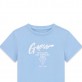 Tricou copii cu maneca scurta Guess pentru baiat cu logo cu inscriptii