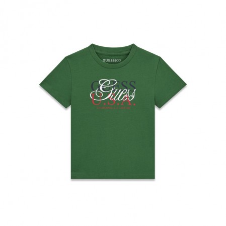 Tricou copii Guess pentru baiat cu inscriptie mare