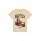 Tricou copii cu maneca scurta Guess pentru baiat cu desen ursulet