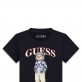 Tricou copii cu maneca scurta Guess pentru baiat cu desen ursulet