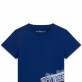 Tricou copii cu maneca scurta Guess pentru baiat cu logo jos in stanga