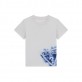 Tricou copii cu maneca scurta Guess pentru baiat cu logo jos in stanga