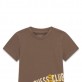 Tricou copii cu maneca scurta Guess pentru baiat cu logo si inscriptie