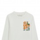 Tricou copii cu maneca lunga Guess pentru baiat cu logo sus in stanga Tricou copii cu maneca lunga Guess pentru baiat cu logo sus in stanga