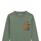 Tricou copii cu maneca lunga Guess pentru baiat cu logo sus in stanga Tricou copii cu maneca lunga Guess pentru baiat cu logo sus in stanga