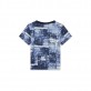 Tricou copii cu maneca scurta Guess de baiat cu print colorat si logo