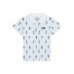 Tricou polo copii Guess de baiat cu maneca scurta si print de ursulet