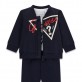 Set bebe Guess pentru baiat partea de sus cu fermoar si body