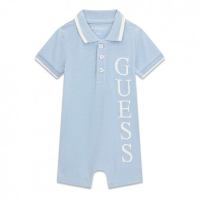 Body elastic bebe Guess pentru baiat cu inscriptie mare