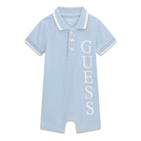 Body elastic bebe Guess pentru baiat cu inscriptie mare