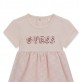 Rochita body bebe Guess pentru fetita cu maneca scurta si inscriptie