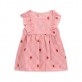 Rochita body bebe Guess de fetita cu maneca scurta inscriptie si print Rochita body bebe Guess de fetita cu maneca scurta inscriptie si print