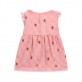 Rochita body bebe Guess de fetita cu maneca scurta inscriptie si print Rochita body bebe Guess de fetita cu maneca scurta inscriptie si print