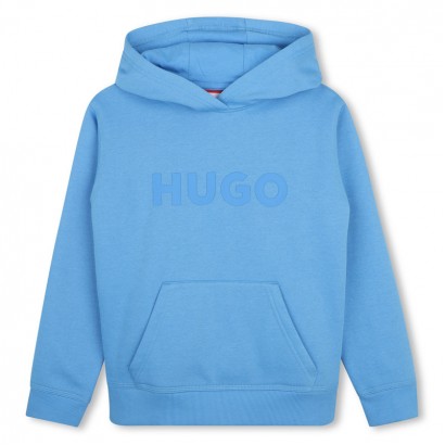 Hanorac copii Hugo pentru baiat cu gluga si buzunar mare
