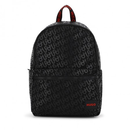 Rucsac copii Hugo pentru baiat cu print si logo